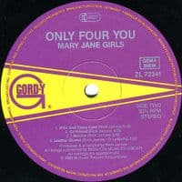 MARY JANE GIRLS Only Four You Vinyl Record LP Gordy 1985