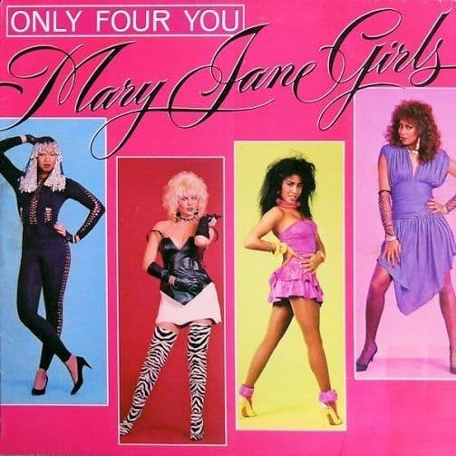 MARY JANE GIRLS Only Four You Vinyl Record LP Gordy 1985