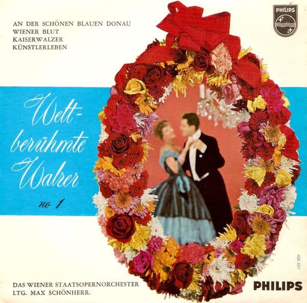 MAX GUNTHER Weltberuhmte Walzer Vol. 1 EP Vinyl Record 7 Inch Dutch Philips 1967