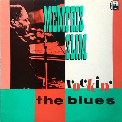 MEMPHIS SLIM Rockin' The Blues Vinyl Record LP Charly 1981