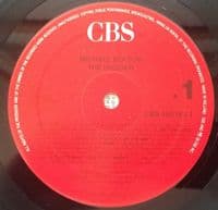 MICHAEL BOLTON The Hunger Vinyl Record LP CBS 1987.