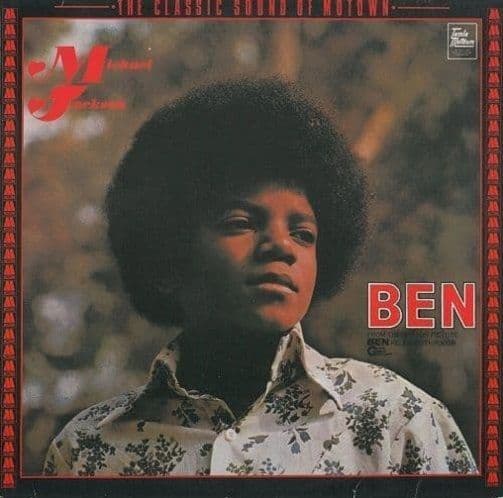 MICHAEL JACKSON Ben Vinyl Record LP German Tamla Motown