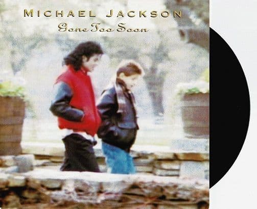 MICHAEL JACKSON Gone Too Soon Vinyl Record 7 Inch Epic 1993
