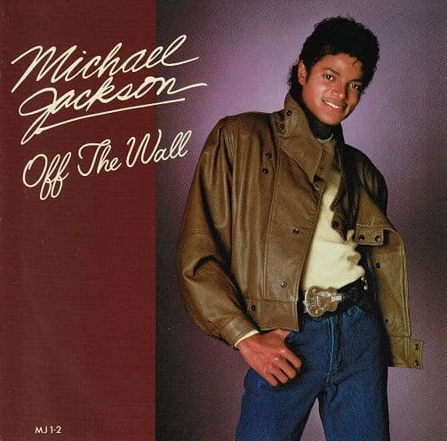 MICHAEL JACKSON Off The Wall Vinyl Record 7 Inch Epic 1983 Red Vinyl