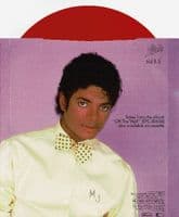 MICHAEL JACKSON Rock With You Vinyl Record 7 Inch Epic 1983 Red Vinyl