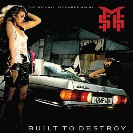 MICHAEL SCHENKER GROUP Built To Destroy Vinyl Record LP Chrysalis 1983