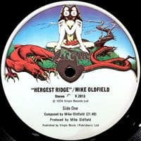 MIKE OLDFIELD Hergest Ridge Vinyl Record LP Virgin 1974