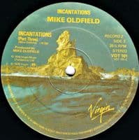 MIKE OLDFIELD Incantations Vinyl Record LP Virgin 1978