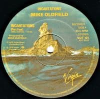MIKE OLDFIELD Incantations Vinyl Record LP Virgin 1978