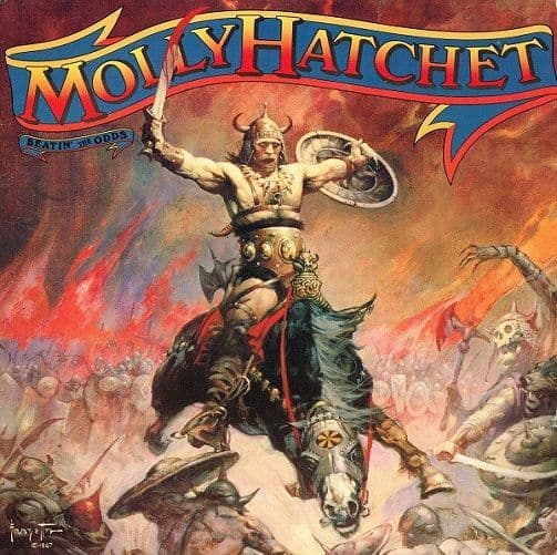 MOLLY HATCHET Beatin' The Odds Vinyl Record LP Epic 1980