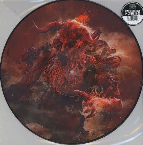 MORBID ANGEL Kingdoms Disdained Vinyl Record LP Silver Lining Music 2018 Picture Disc