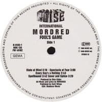 MORDRED Fool's Game Vinyl Record LP Noise International 1989