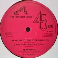 MORRISSEY November Spawned A Monster Vinyl Record 12 Inch HMV 1990