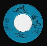 MORRISSEY Suedehead Vinyl Record 7 Inch HMV 1988 Original UK 1st Pressing 45rpm Pic Sleeve POP 1618