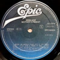 MOTHER'S FINEST Iron Age Vinyl Record LP Epic 1981
