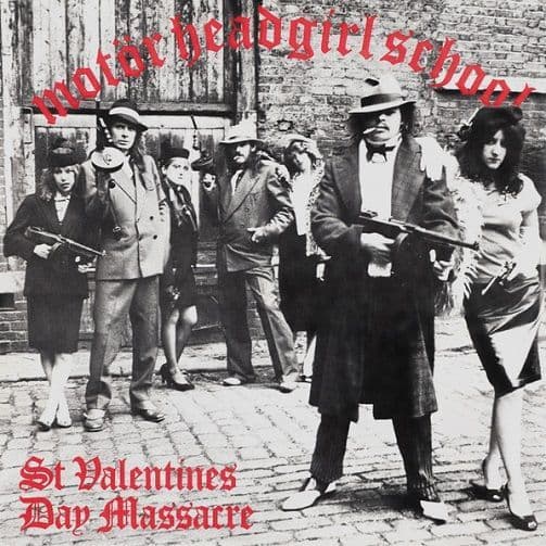 MOTORHEAD / GIRLSHCOOL St. Valentine's Day Massacre Vinyl Record 10 Inch Bronze 1981