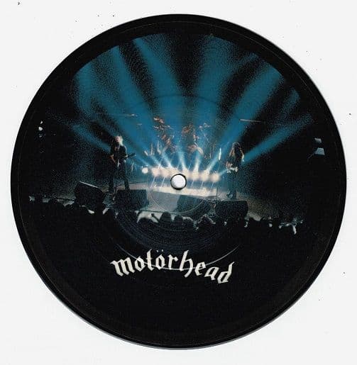 MOTORHEAD Motorhead Vinyl Record 7 Inch Bronze 1981 Picture Disc BROP 124 Original UK Pressing 45rpm
