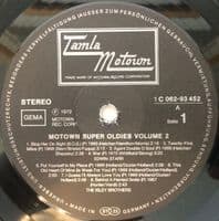 Motown Super Oldies Vol. 2 Vinyl Record LP German Tamla Motown 1972