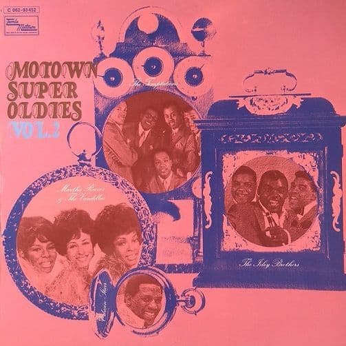 Motown Super Oldies Vol. 2 Vinyl Record LP German Tamla Motown 1972