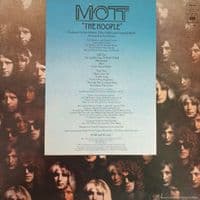 MOTT THE HOOPLE The Hoople Vinyl Record LP CBS 1974.