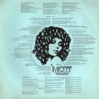 MOTT THE HOOPLE The Hoople Vinyl Record LP CBS 1974.