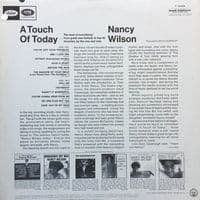 NANCY WILSON A Touch Of Today Vinyl Record LP US Capitol 1966