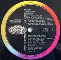 NANCY WILSON Today, Tomorrow, Forever Vinyl Record LP Capitol 1964
