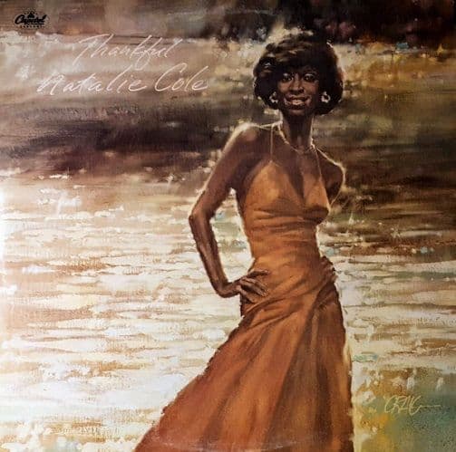NATALIE COLE Thankful Vinyl Record LP Capitol 1977