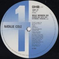 NATALIE COLE Wild Women Do Vinyl Record 12 Inch EMI USA 1990 12MT 81 Power Mix Original UK 1st Press
