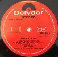 NEIL SEDAKA Laughter In The Rain Vinyl Record LP Polydor 1974