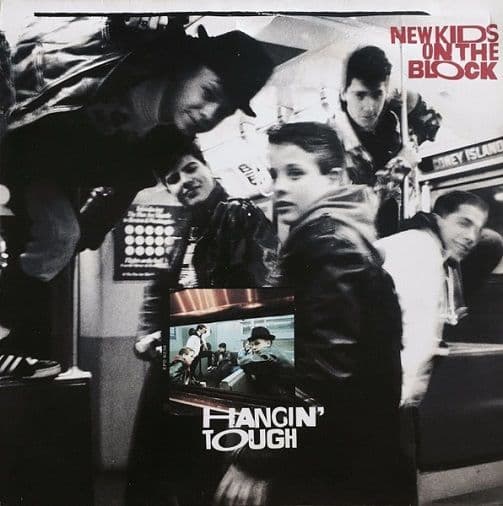 NEW KIDS ON THE BLOCK Hangin' Tough Vinyl Record LP CBS 1988