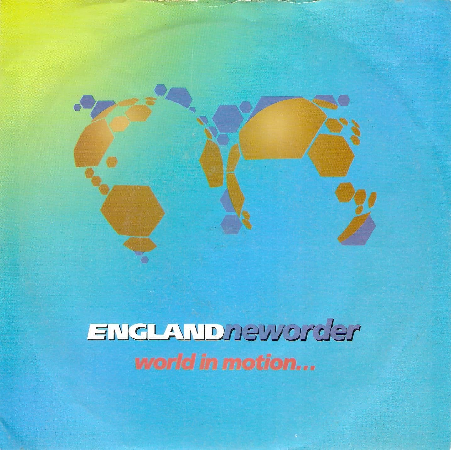 NEW ORDER World In Motion Vinyl Record 7 Inch French Factory 1990