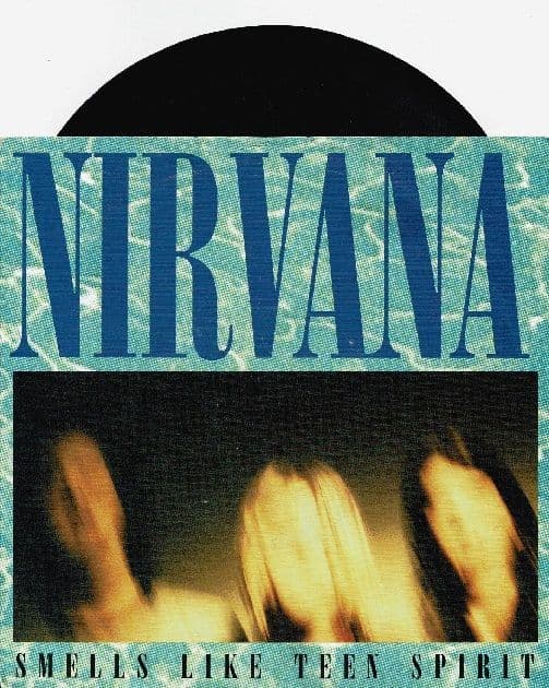 NIRVANA Smells Like Teen Spirit Vinyl Record 7 Inch DGC 1991