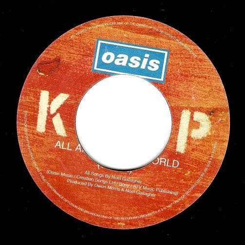 Oasis All Around the World オリジナルレコード　新品 oasis-all-around-the-world-uk-