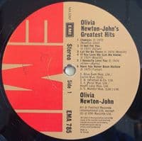 OLIVIA NEWTON-JOHN Greatest Hits Vinyl Record LP EMI 1977