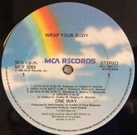 ONE WAY Wrap Your Body Vinyl Record LP MCA 1985
