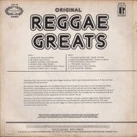 Original Reggae Greats Vinyl Record LP Hallmark 1972