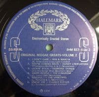 Original Reggae Greats Vol. 2 Vinyl Record LP US Hallmark 1974