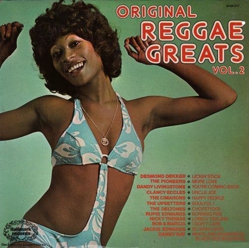 Original Reggae Greats Vol. 2 Vinyl Record LP US Hallmark 1974