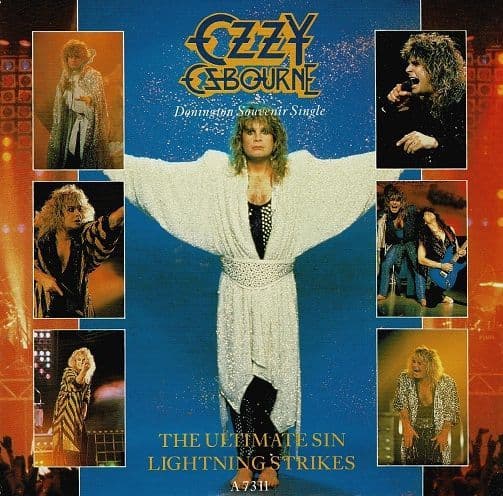 OZZY OSBOURNE The Ultimate Sin Vinyl Record 7 Inch Epic 1986