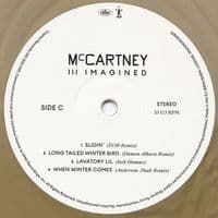 PAUL McCARTNEY McCartney III Imagined Vinyl Record LP Capitol 2021 Gold Vinyl
