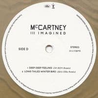 PAUL McCARTNEY McCartney III Imagined Vinyl Record LP Capitol 2021 Gold Vinyl