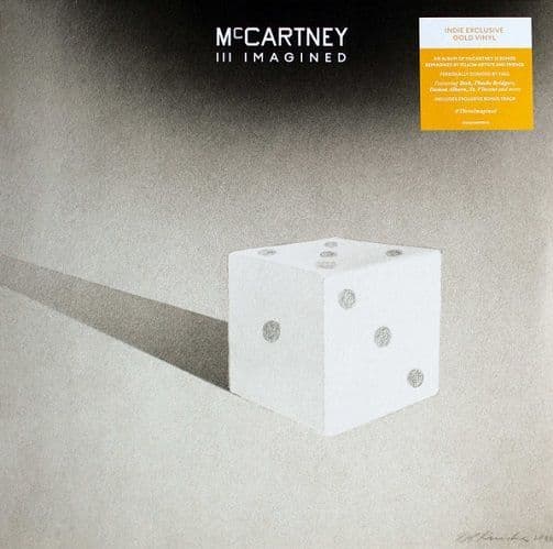 PAUL McCARTNEY McCartney III Imagined Vinyl Record LP Capitol 2021 Gold Vinyl