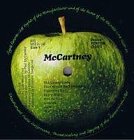 PAUL McCARTNEY McCartney Vinyl Record LP Apple 1970