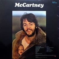 PAUL McCARTNEY McCartney Vinyl Record LP Apple 1970