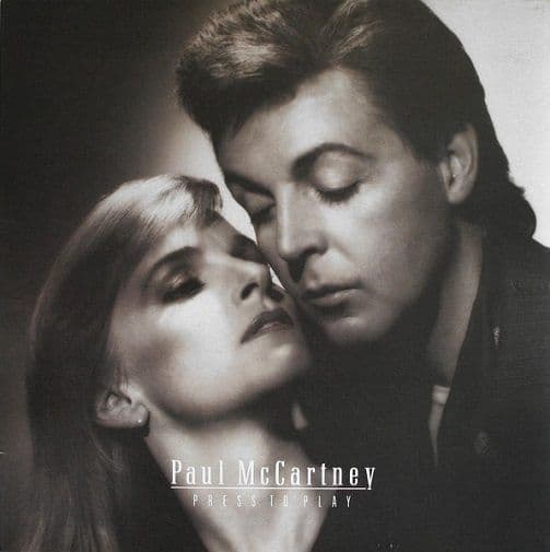 PAUL McCARTNEY Press To Play Vinyl Record LP Parlophone 1986