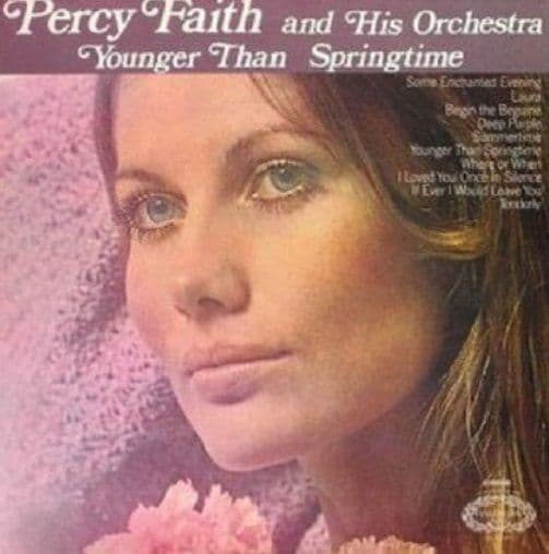 PERCY FAITH AND HIS ORCHESTRA Younger Than Springtime Vinyl Record LP Hallmark 1970