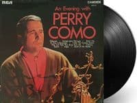 PERRY COMO An Evening With Perry Como Vinyl Record LP RCA Camden 1970 CDM 1053 Mono Press Pic Sleeve