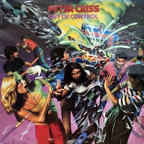 PETER CRISS Out Of Control Vinyl Record LP Mercury 1980