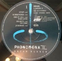 PHENOMENA II Dream Runner Vinyl Record LP Ariola 1987